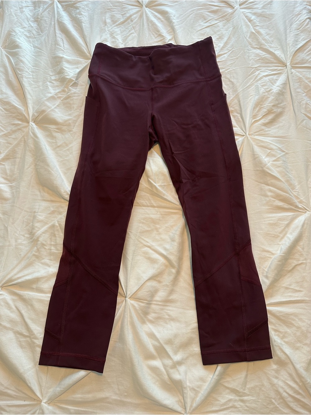 lululemon athletica Burgundy Leggings